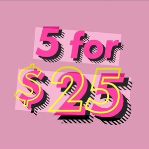 5 for $25 Graphic Design